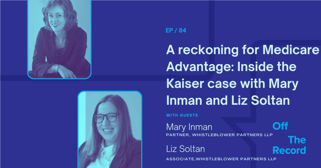 Two lawyers representing Whistleblowers in Kaiser $556M MA settlement